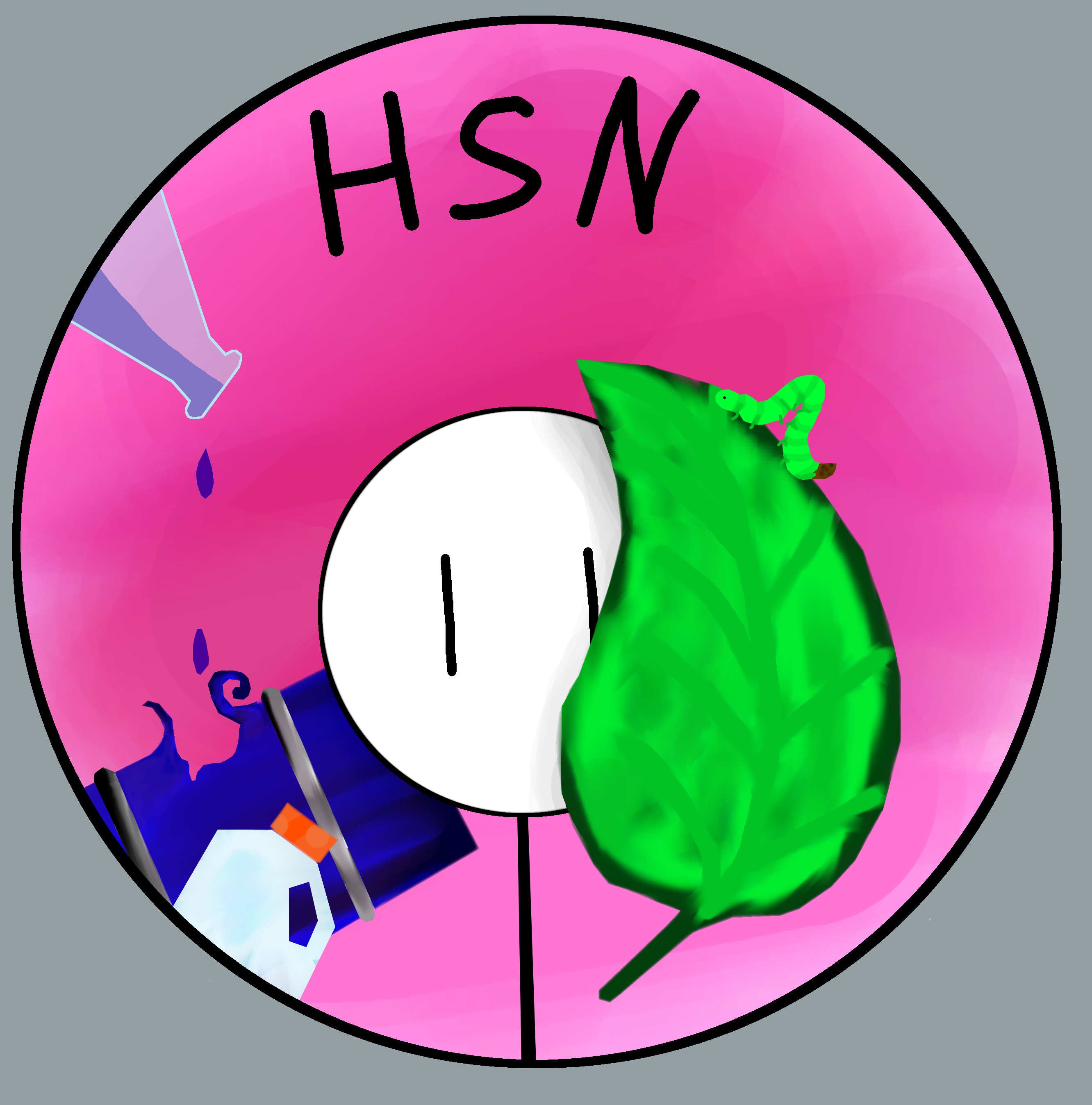 Logo von einem HSN-Teammitglied